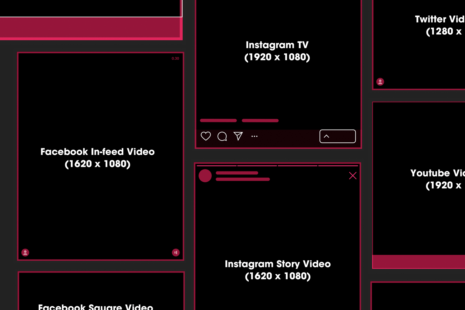 Social Media Video Templates for all Channels FREE After Effects